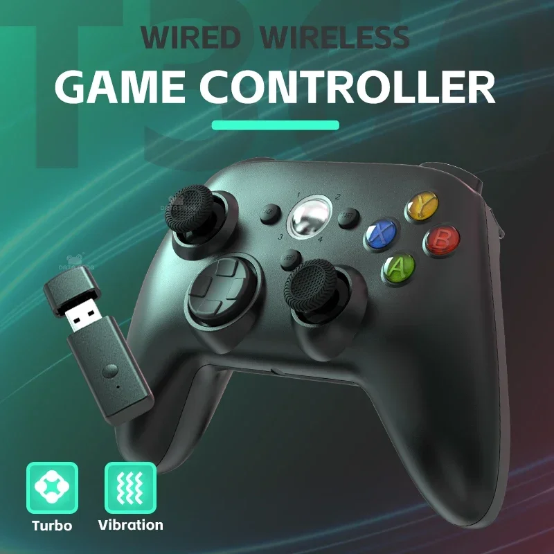 Gaming Controllers Xbox Accessories - DATA FROG Pengendali Game Turbo Nirkabel