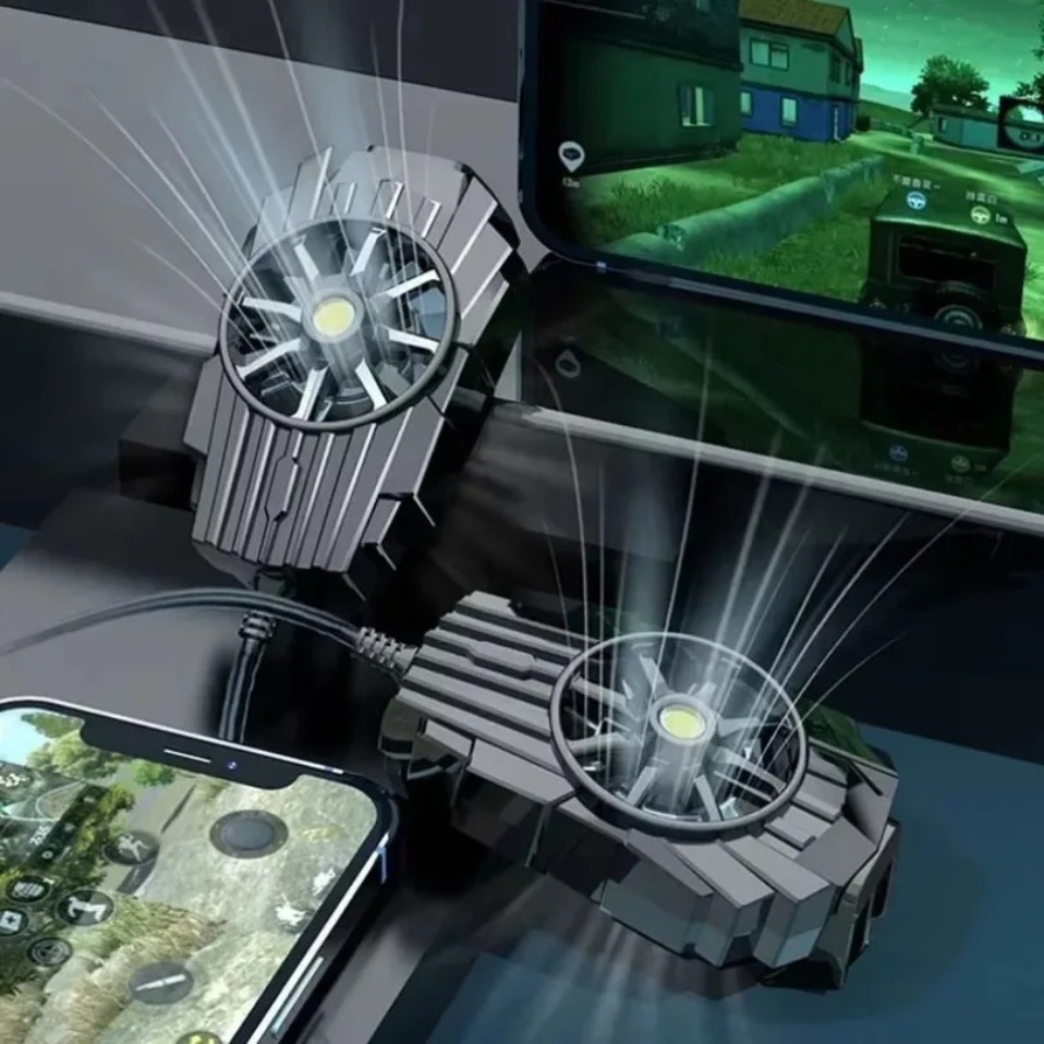 Gaming Accessories Phone - Klip Belakang Portabel Pendingin Mini Berpendingin
