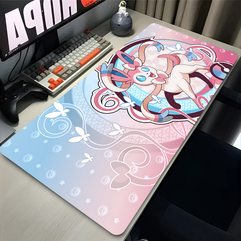 Gaming Accessories Kawaii - Alas Mouse Lucu Merah Muda Besar
