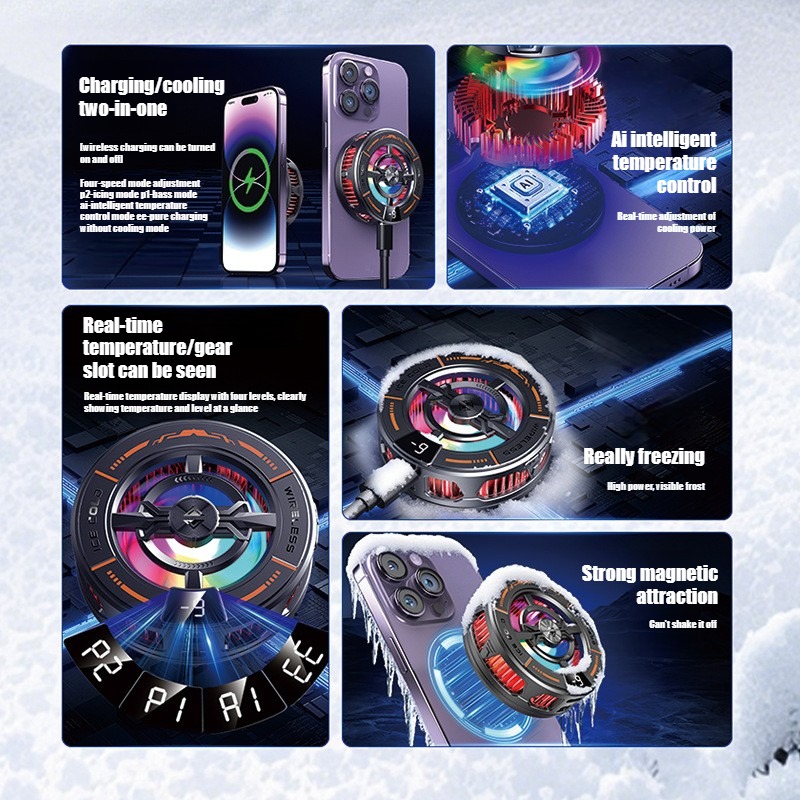 K28 Pendingin Ponsel Semikondu - Gaming Accessories Phone ulasan dan harga