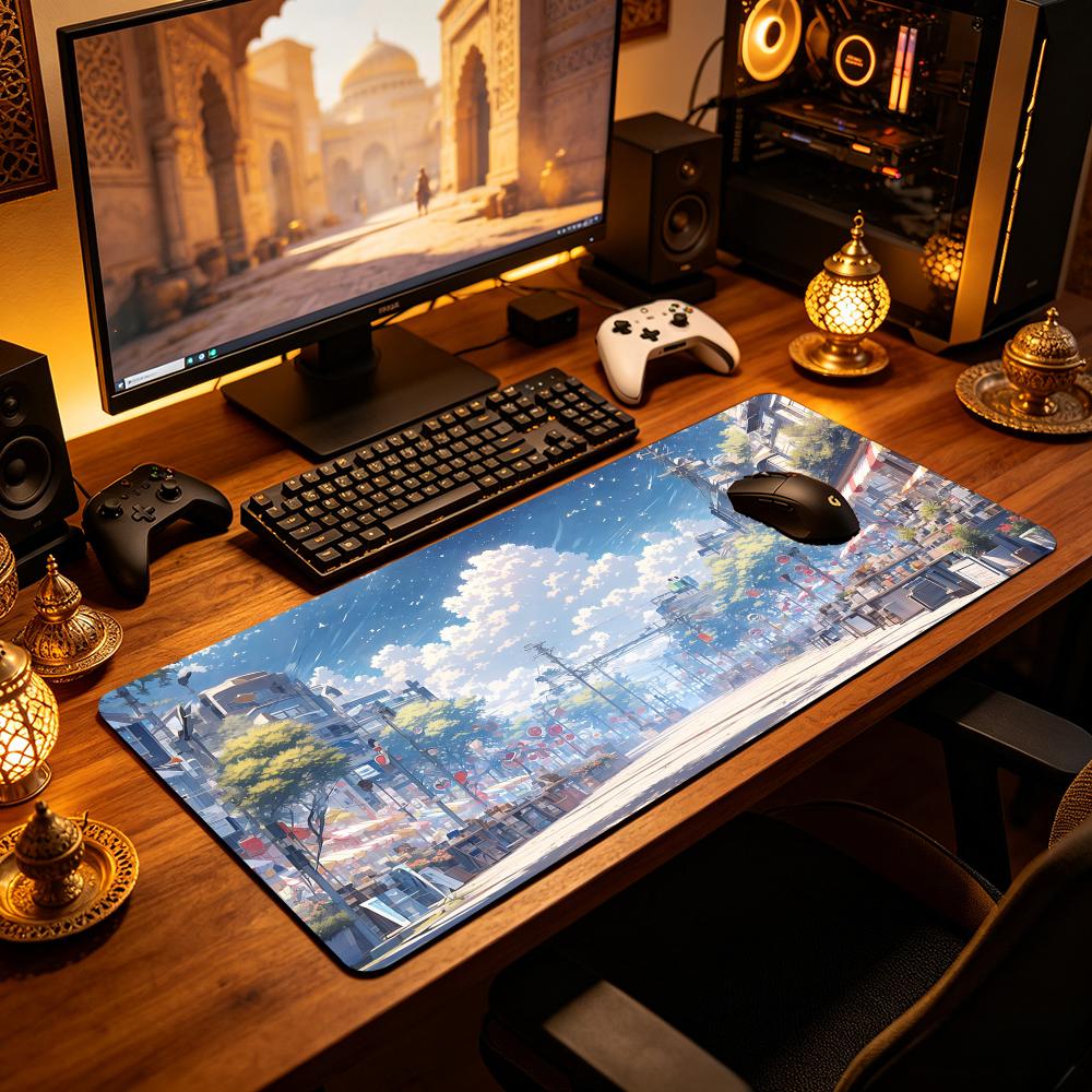Alas Mouse Besar Motif Pemanda - Gaming Accessories Market ulasan dan harga