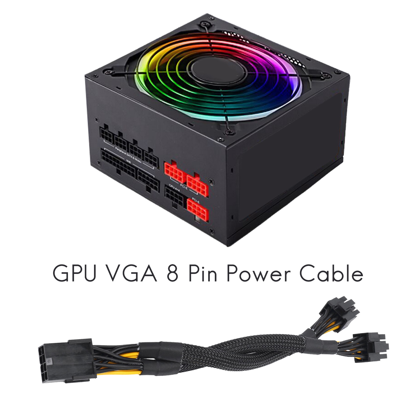 SMIEA 1 Buah GPU PCIe 8 Pin Be - Pcie Extension Cable ulasan dan harga