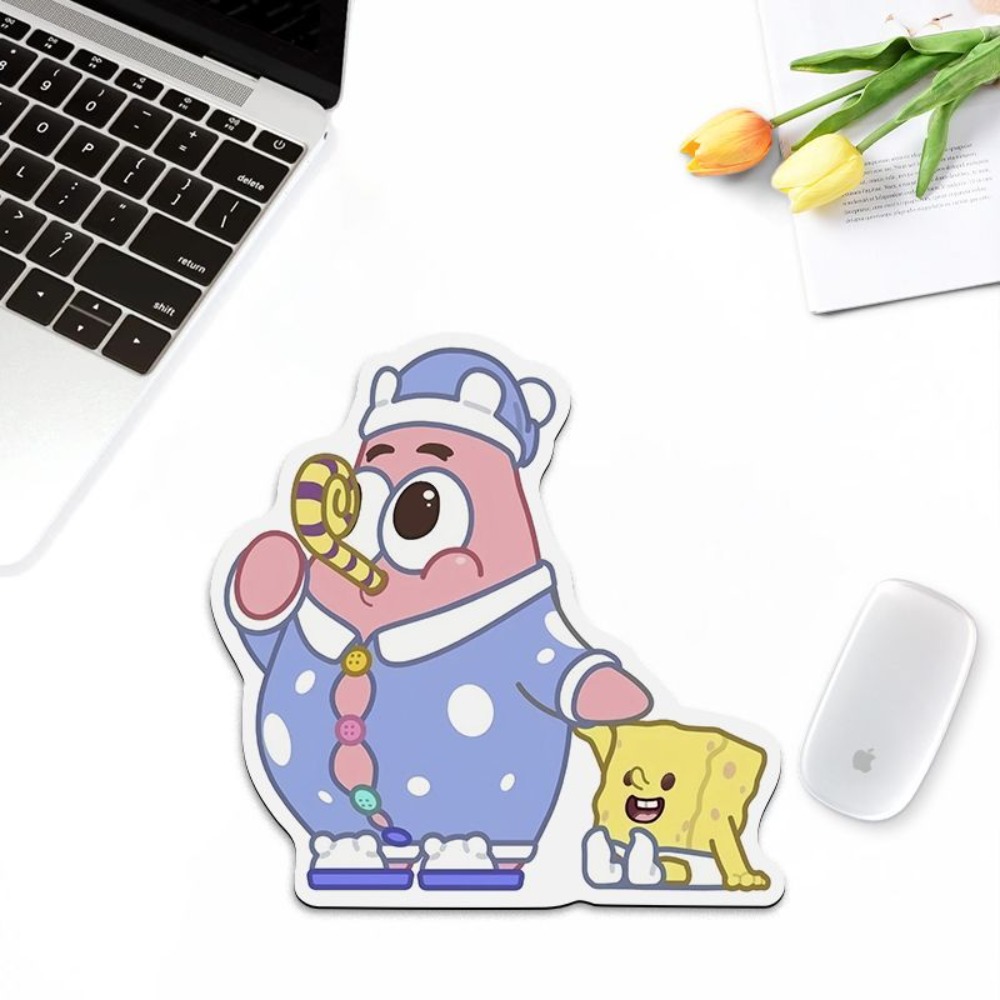 Alas Mouse Bentuk SpongeBob ya - Gaming Accessories Girly ulasan dan harga