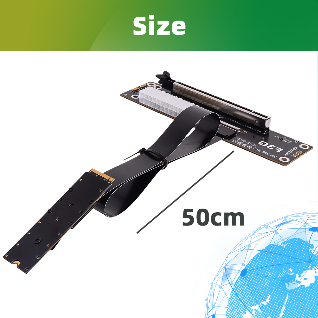 Dock GPU ADT-Link M.2 NVMe PCI - Pcie Extension Cable ulasan dan harga