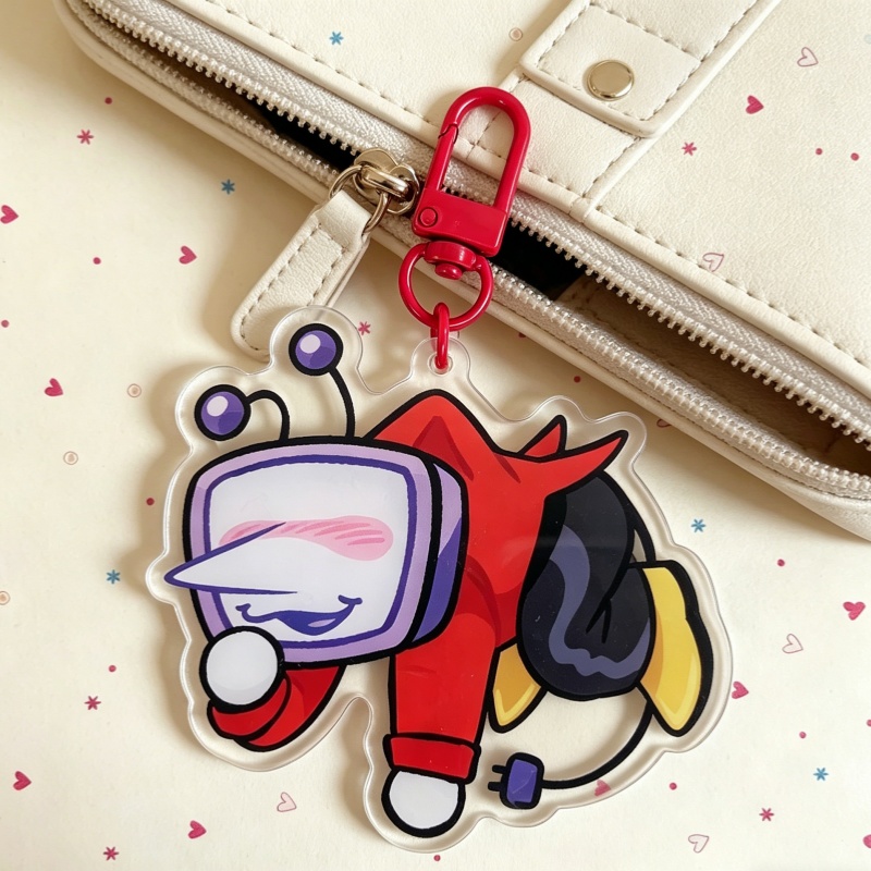 Gantungan Kunci Akrilik Spamto - Gaming Accessories Girly ulasan dan harga