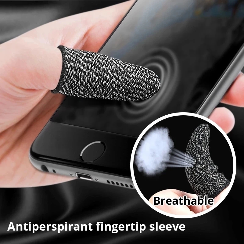 Sarung jari bermain game anti- - Gaming Accessories Phone ulasan dan harga