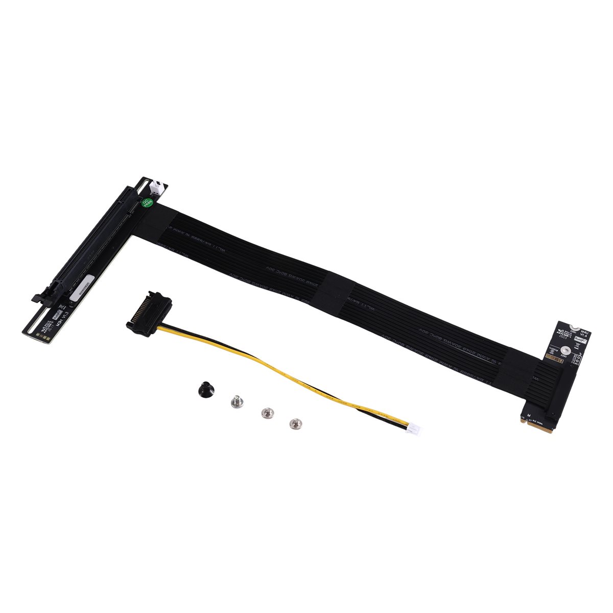 Kabel Riser A72U PCIe 4.0 M.2  - Pcie Extension Cable ulasan dan harga