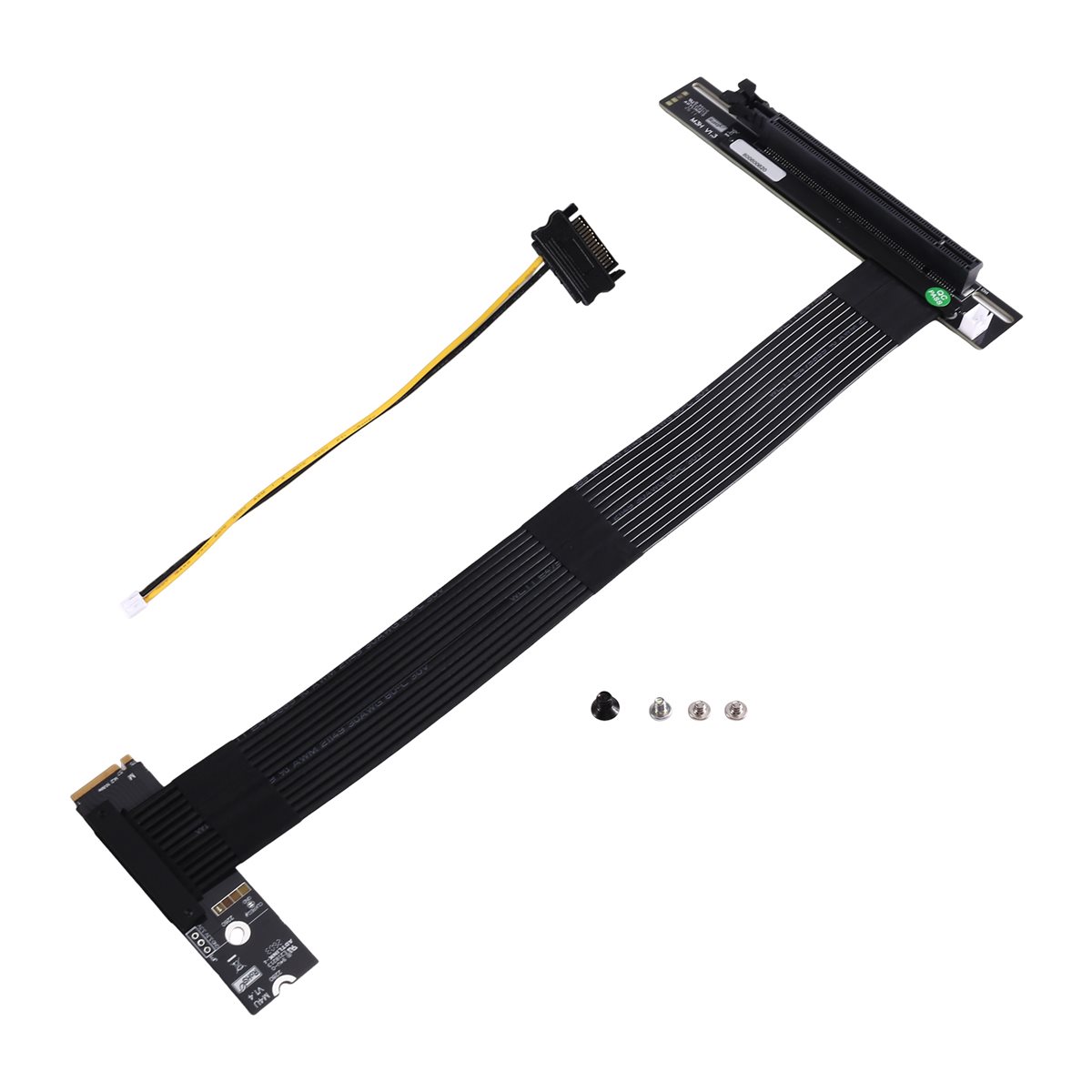 Kabel Riser A72U PCIe 4.0 M.2  - Pcie Extension Cable ulasan dan harga