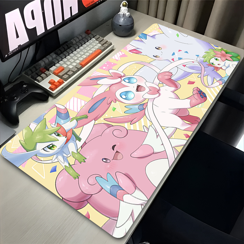 Alas Mouse Lucu Merah Muda Bes - Gaming Accessories Kawaii ulasan dan harga