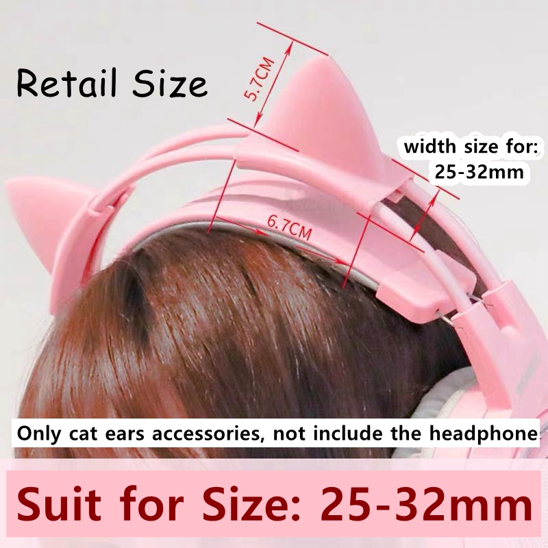 Liontin Telinga Kucing Silikon - Gaming Accessories Girly ulasan dan harga