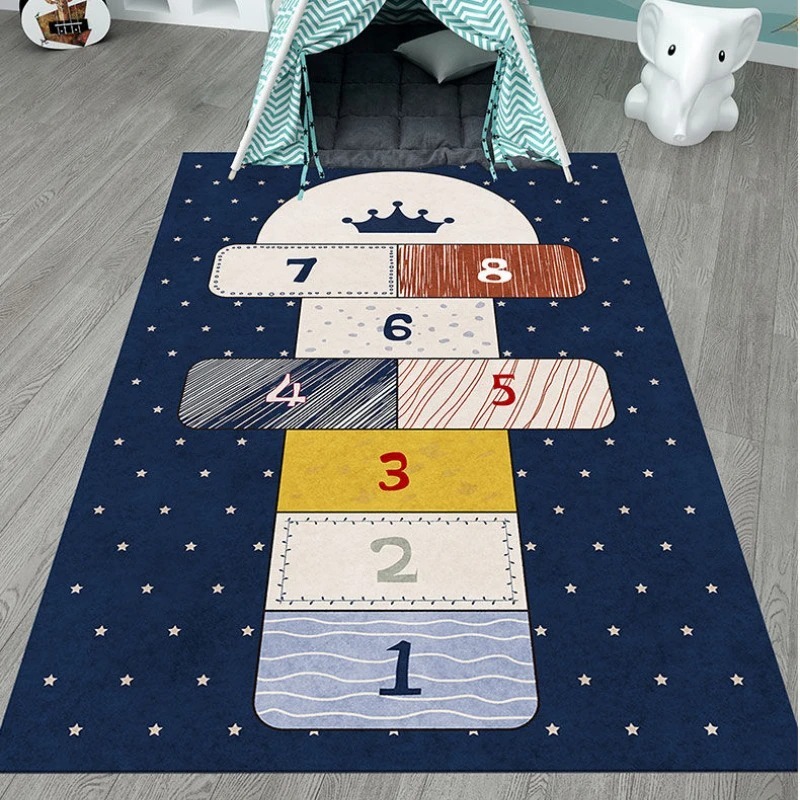 Karpet Hopscotch Anak-anak Abu - Gaming Accessories Girly ulasan dan harga