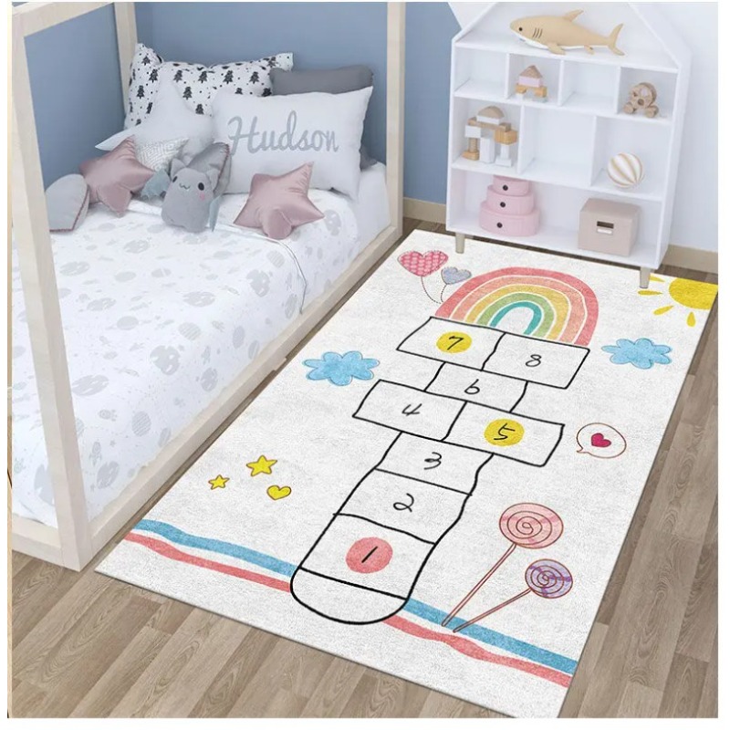Karpet Hopscotch Anak-anak Abu - Gaming Accessories Girly ulasan dan harga
