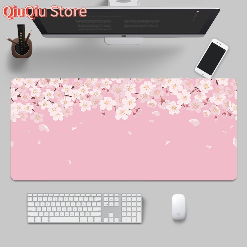 Alas Meja Sakura Merah Muda Je - Gaming Accessories Girly ulasan dan harga